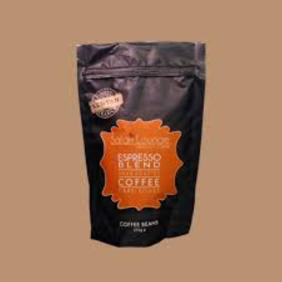SAFARI LOUNGE ESPRESSO COFFEE BEANS 375G